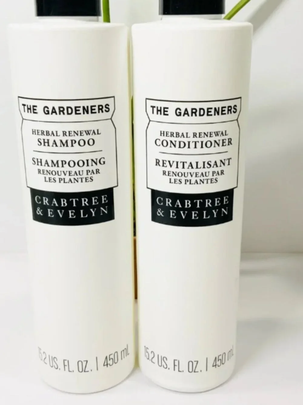 SHAMPOO & CONDITIONER THE GARDENERS HERBAL CRABTREE & EVELYN